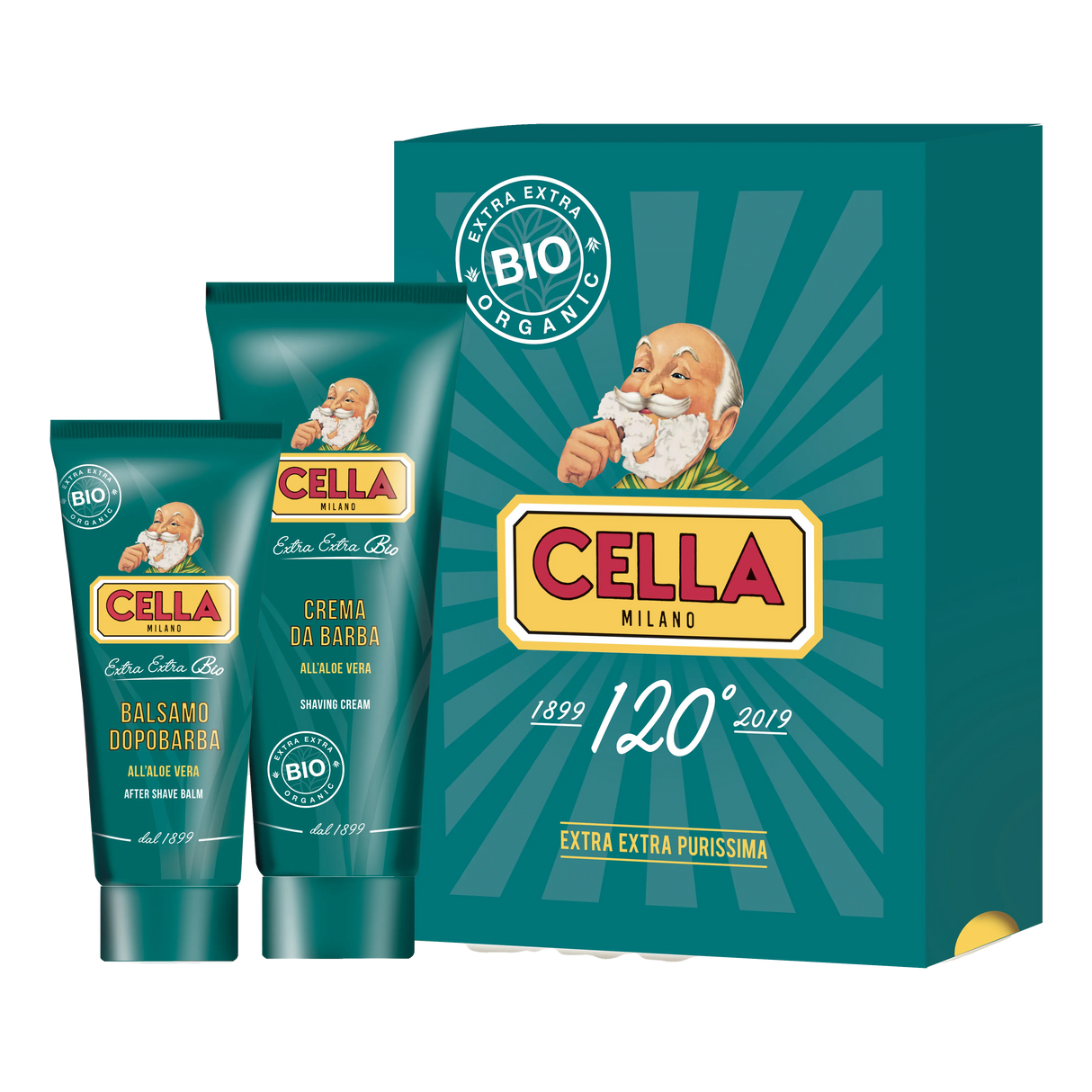 Cella Milano gavesett barbering - økologisk