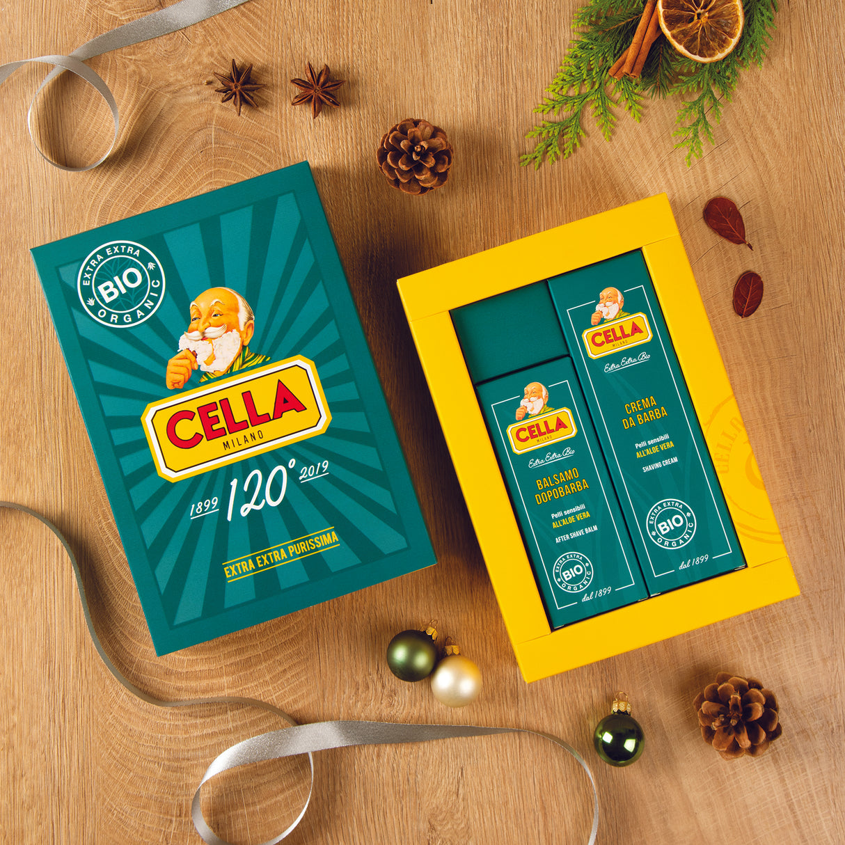 Cella Milano gavesett barbering - økologisk