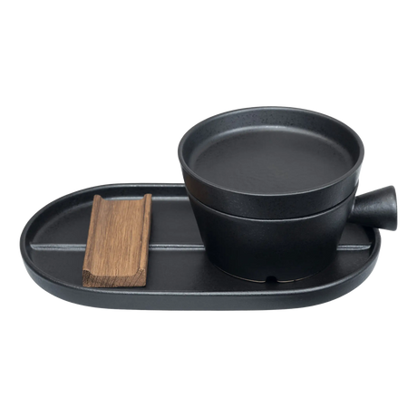 DOVO Shave Ritual skålsett Sort