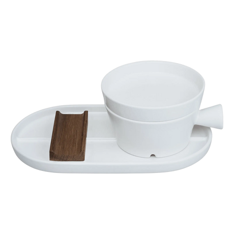 DOVO Shave Ritual skålsett Hvit