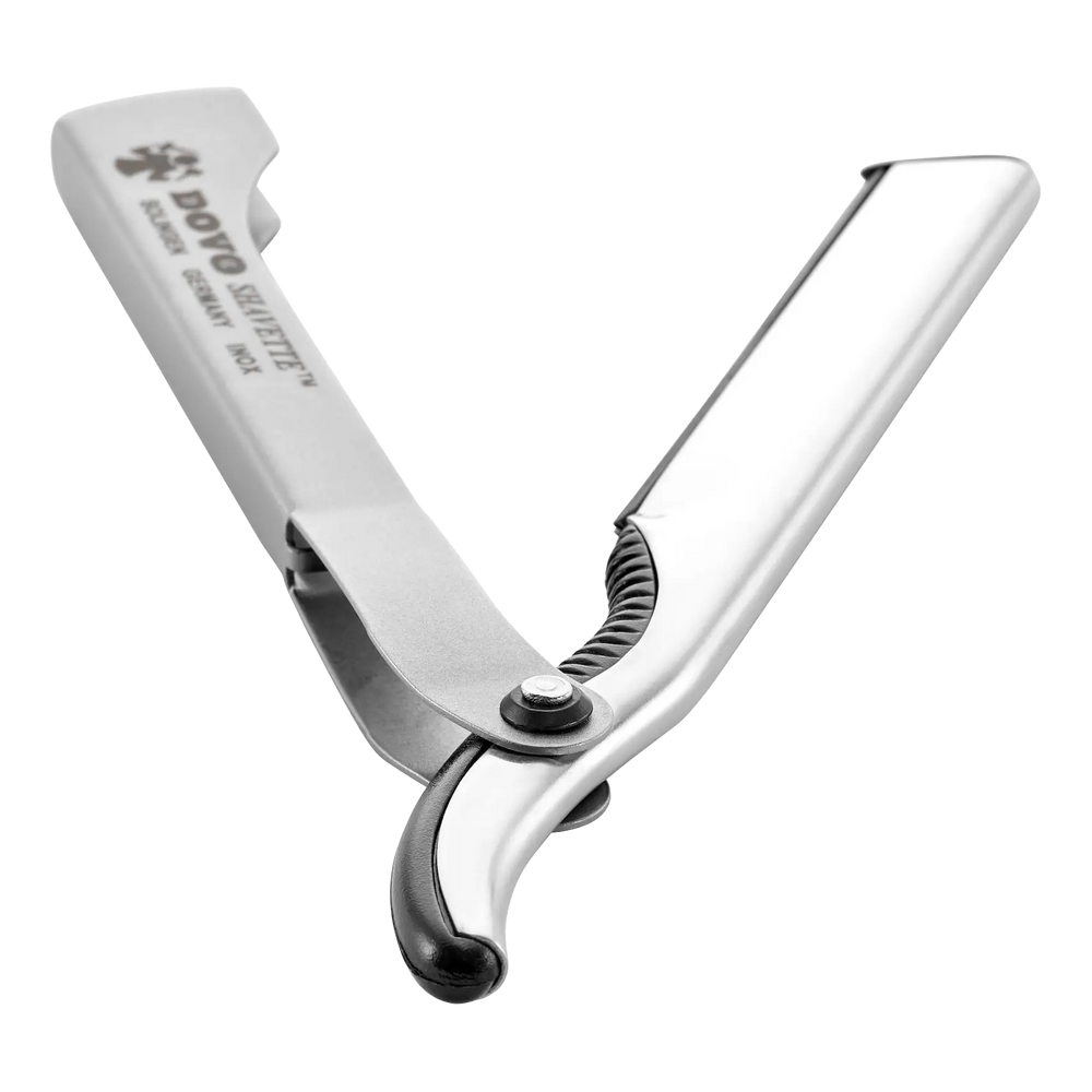 DOVO Shavette - Matt aluminium