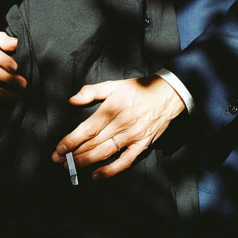 DOVO Silver Steel tannpirker