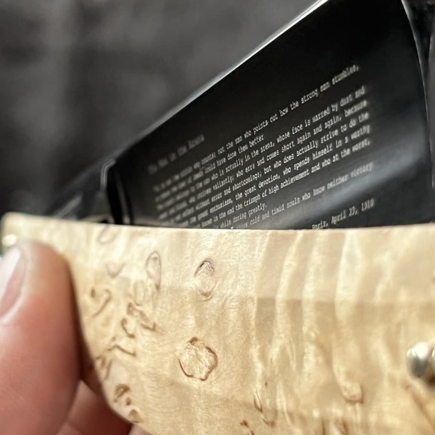 DOVO barberkniv Arena 8/8" - Savannah