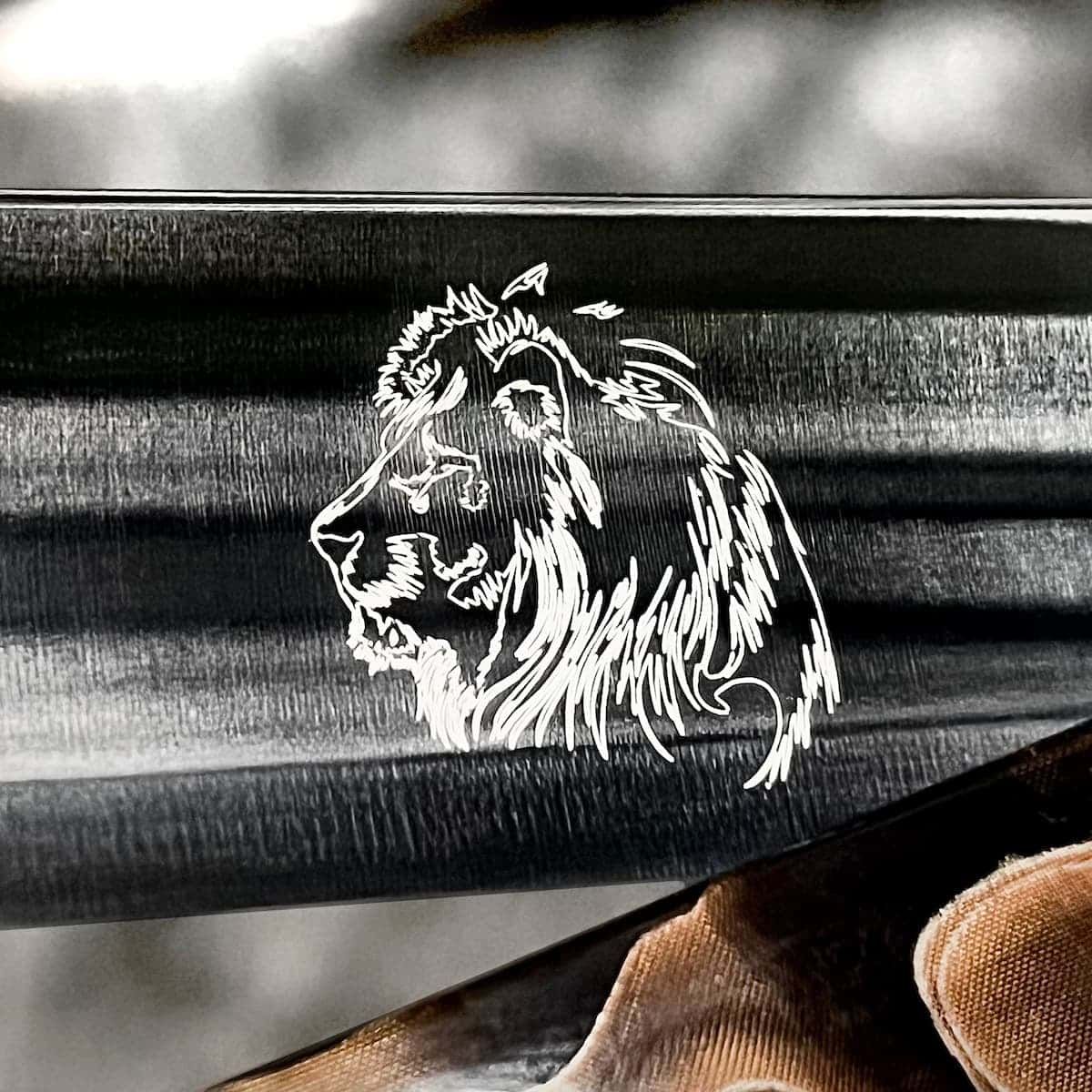 DOVO barberkniv Arena 8/8" - Smoked