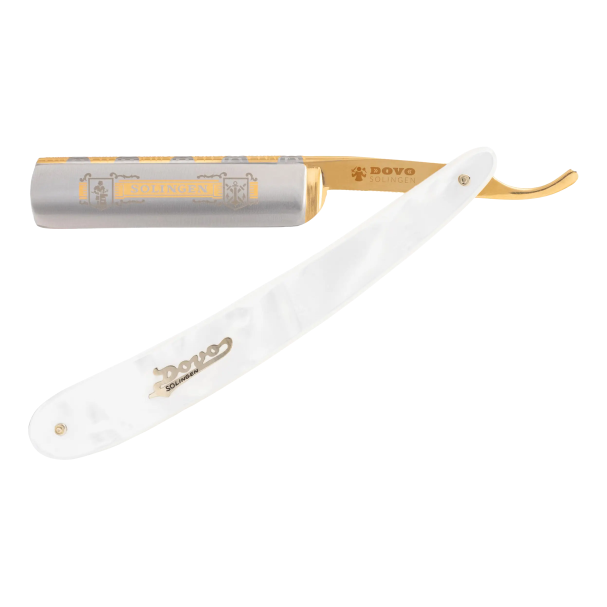 DOVO barberkniv - Imitert Perlemor 5/8"