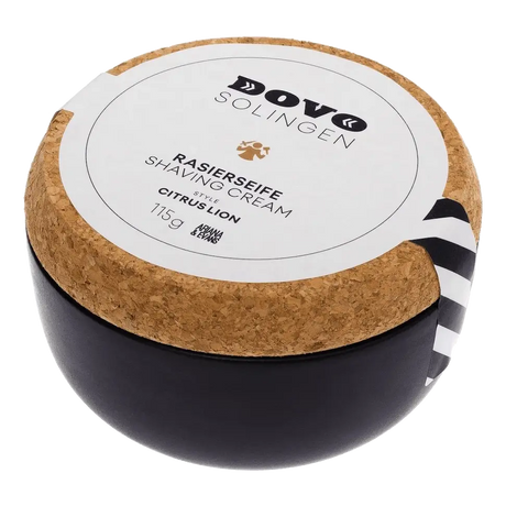 DOVO barbersåpe i skål Citrus Lion