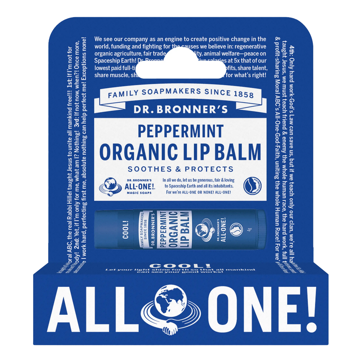 Dr. Bronner's leppepomade Peppermynte