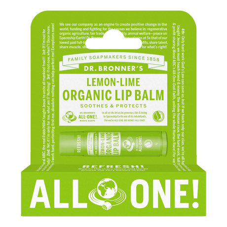 Dr. Bronner's leppepomade Sitrus og lime