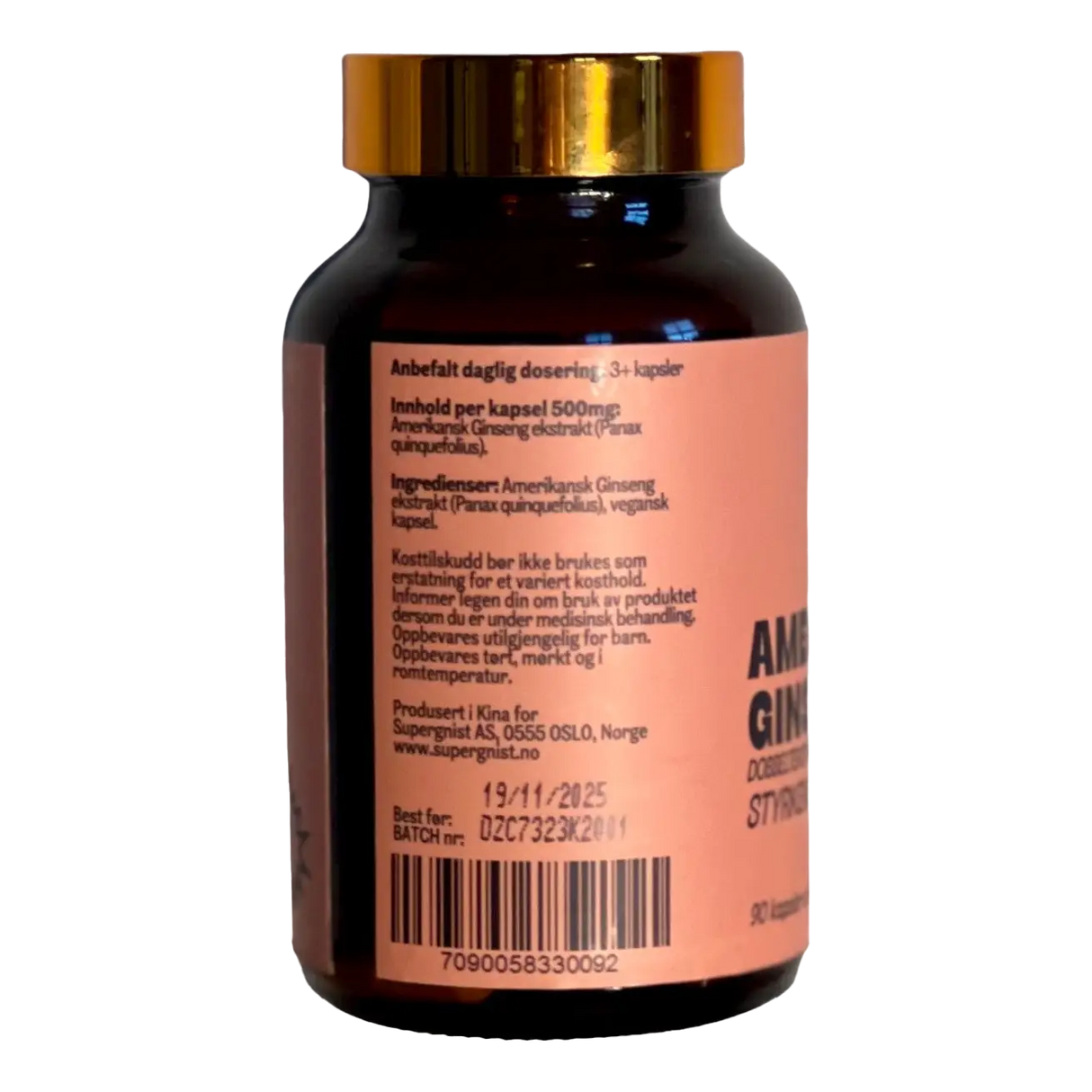 GNIST! Amerikansk Ginseng