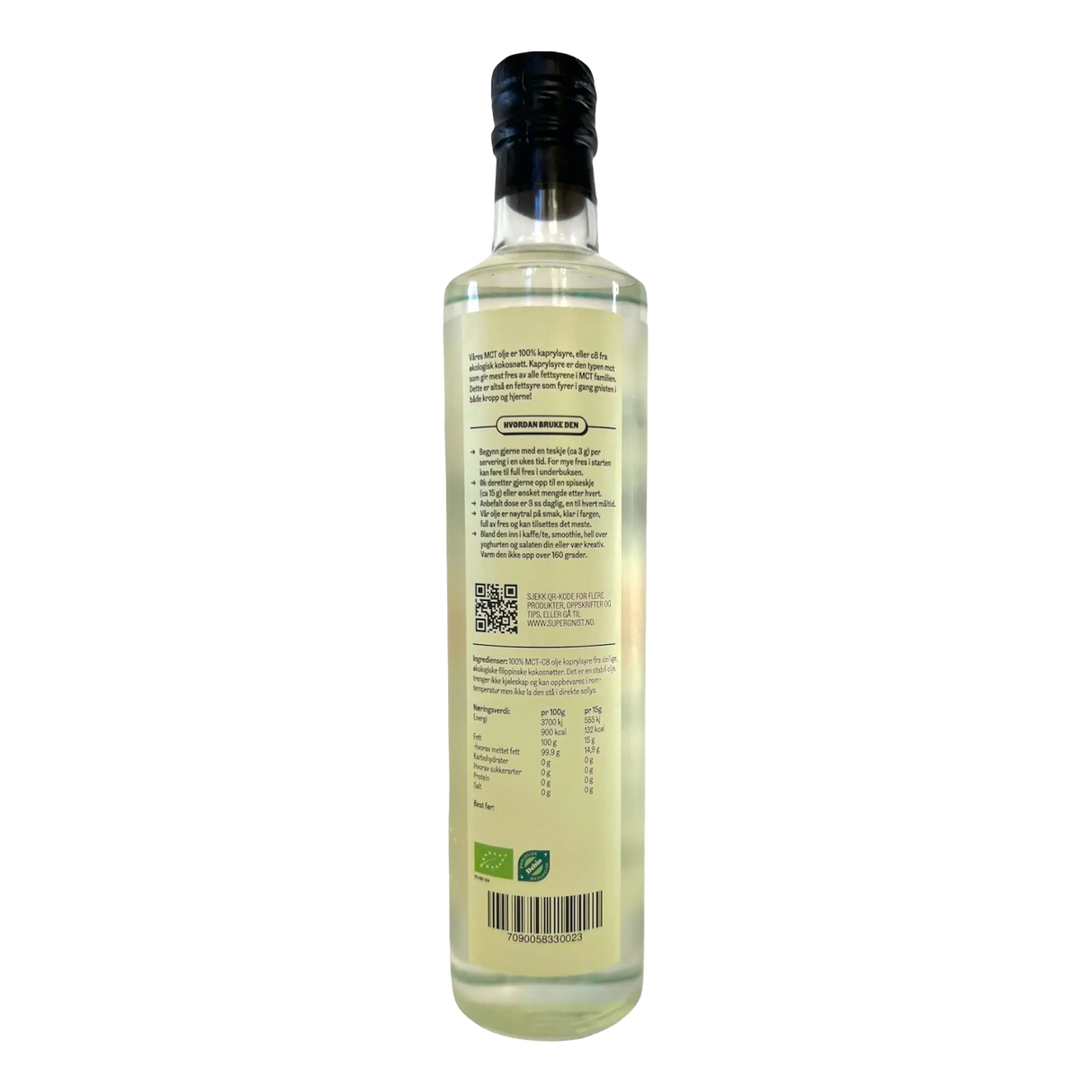 GNIST! Full fres MCT-olje C8