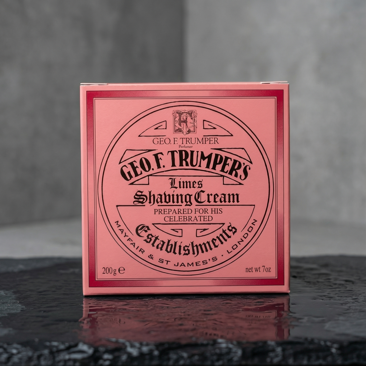 Geo F. Trumper barberkrem i skål - Extract of Limes