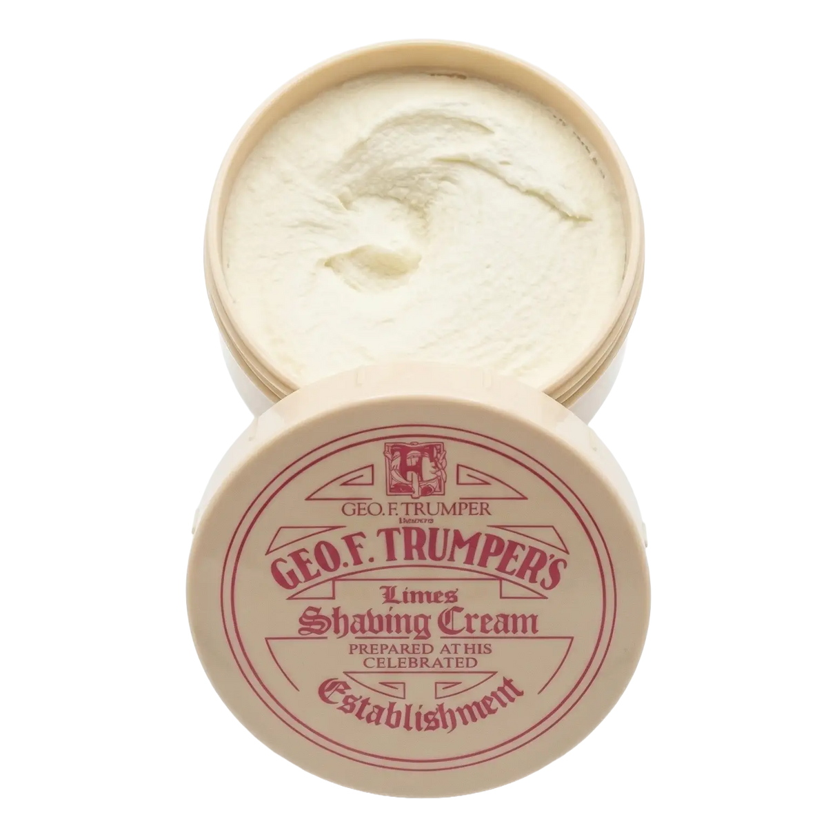 Geo F. Trumper barberkrem i skål - Extract of Limes