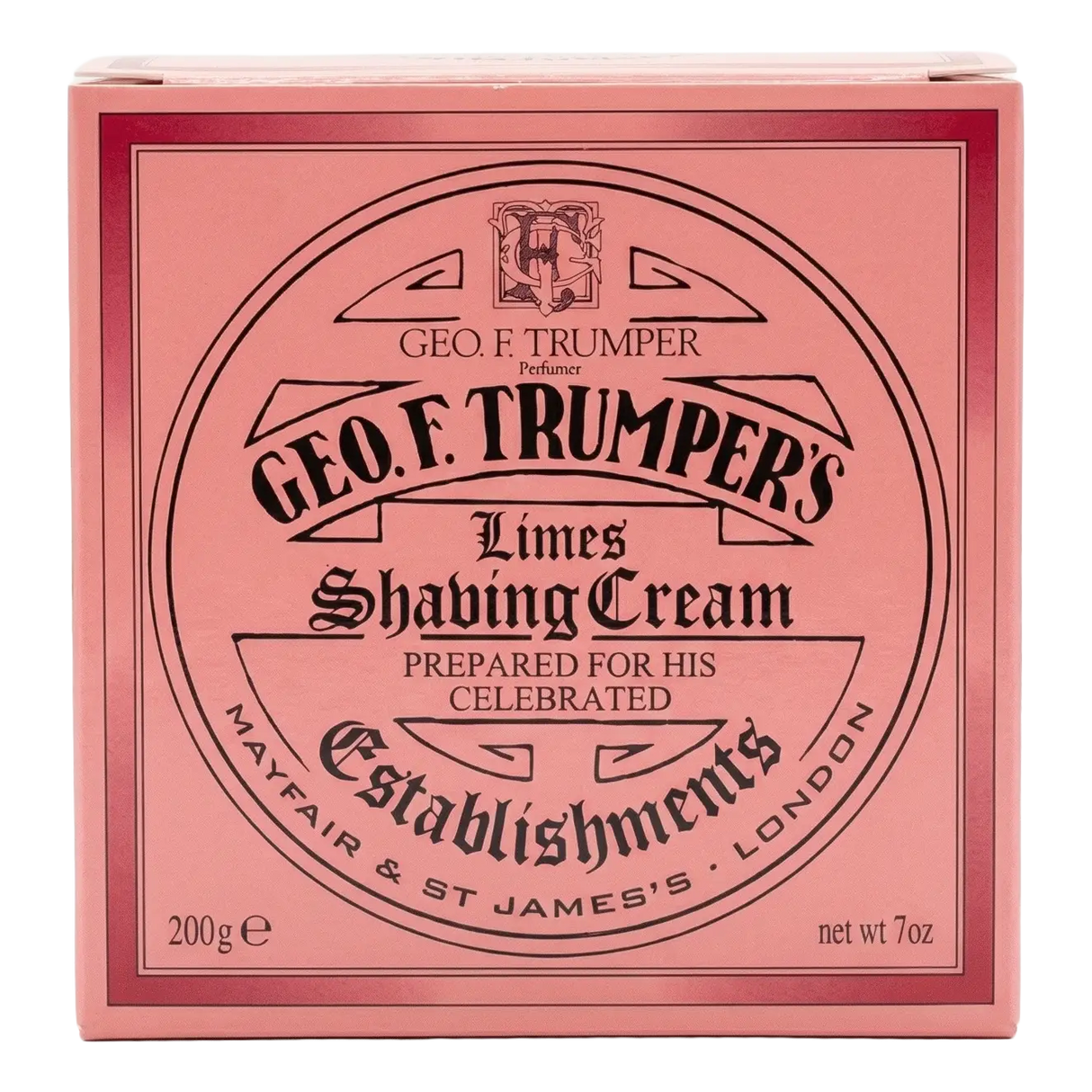 Geo F. Trumper barberkrem i skål - Extract of Limes