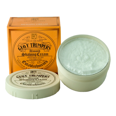 Geo F. Trumper barberkrem i skål - Mandel