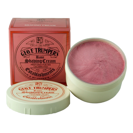 Geo F. Trumper barberkrem i skål - Rose
