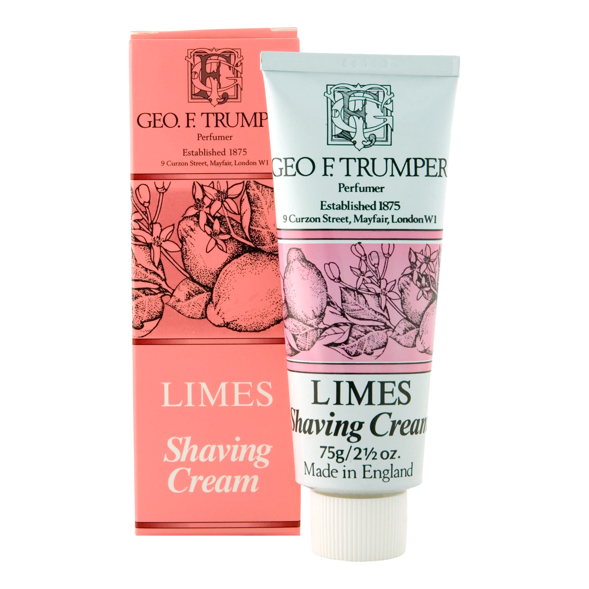Geo F. Trumper barberkrem i tube - Extract of Limes