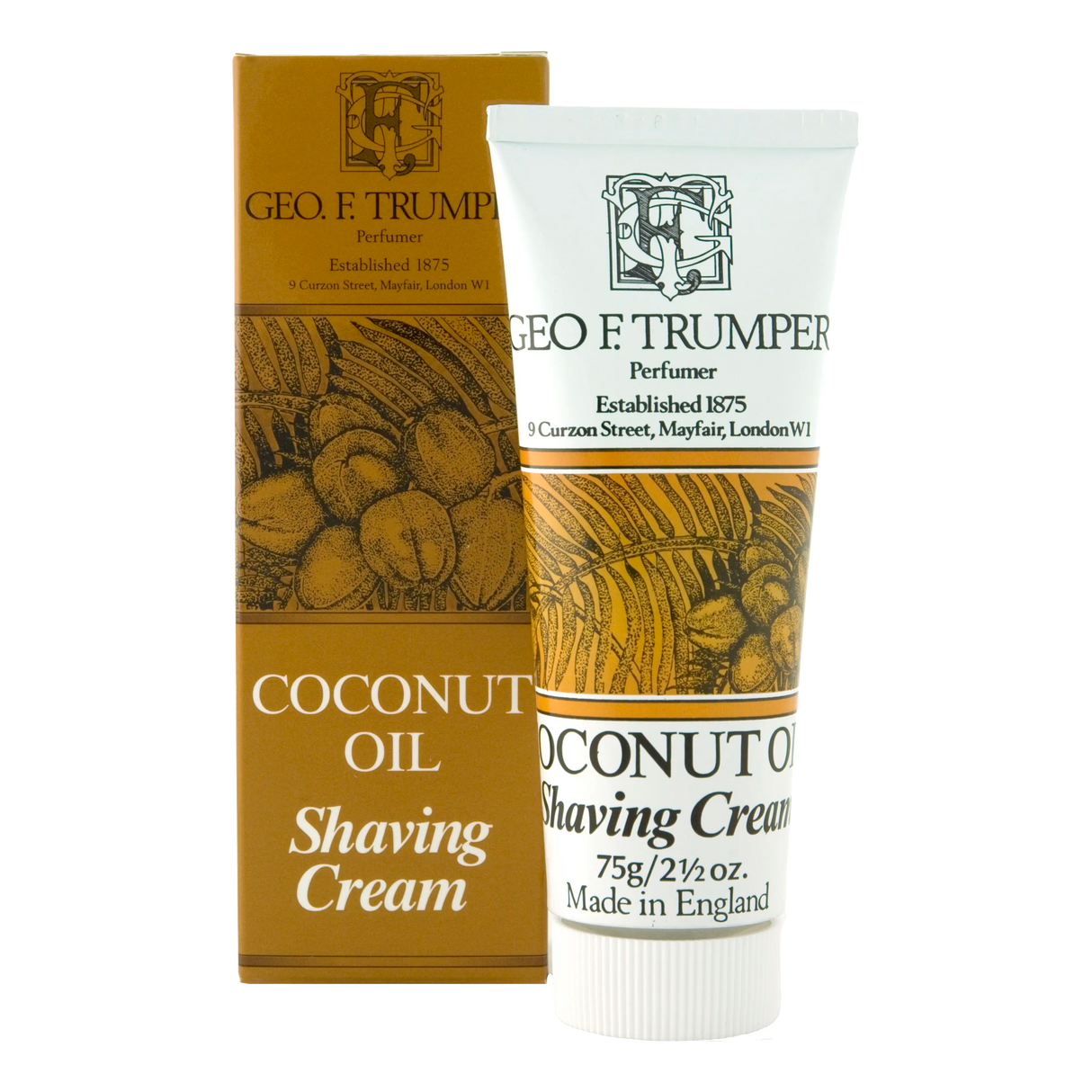 Geo F. Trumper barberkrem i tube - Kokosnøtt