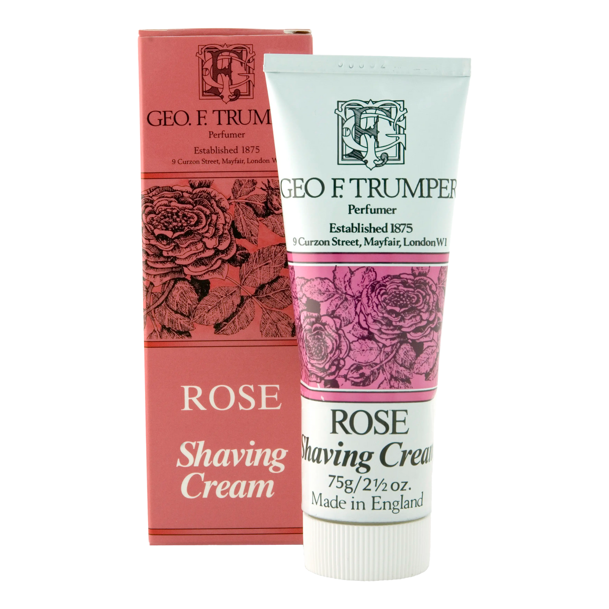 Geo F. Trumper barberkrem i tube - Rose