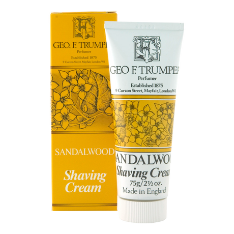Geo F. Trumper barberkrem i tube - Sandeltre