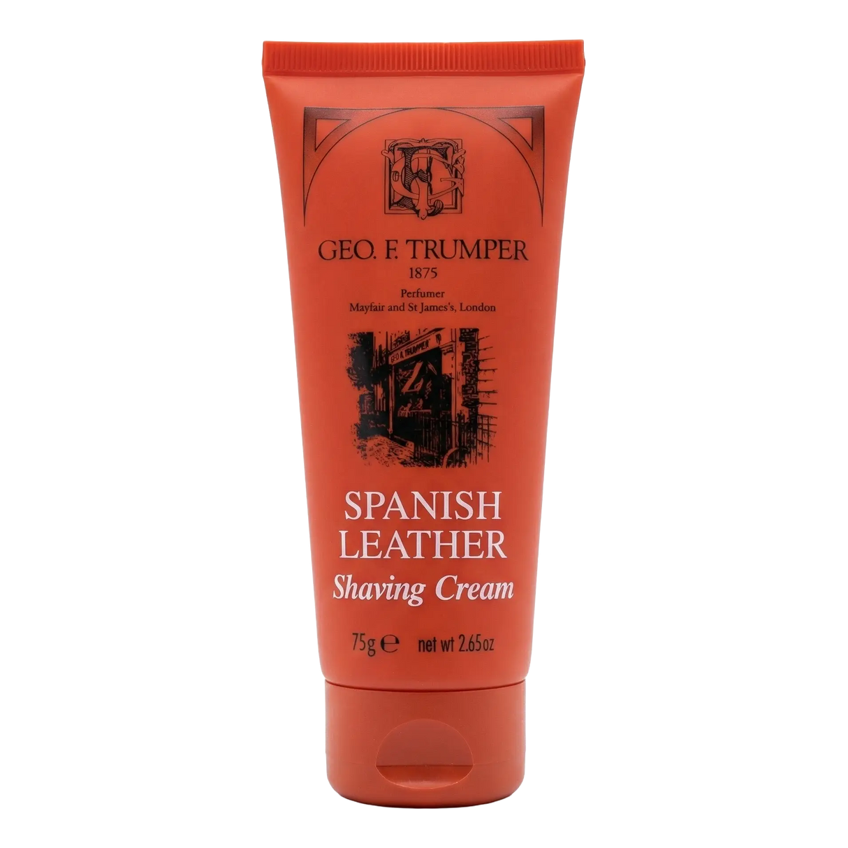 Geo F. Trumper barberkrem i tube - Spanish Leather