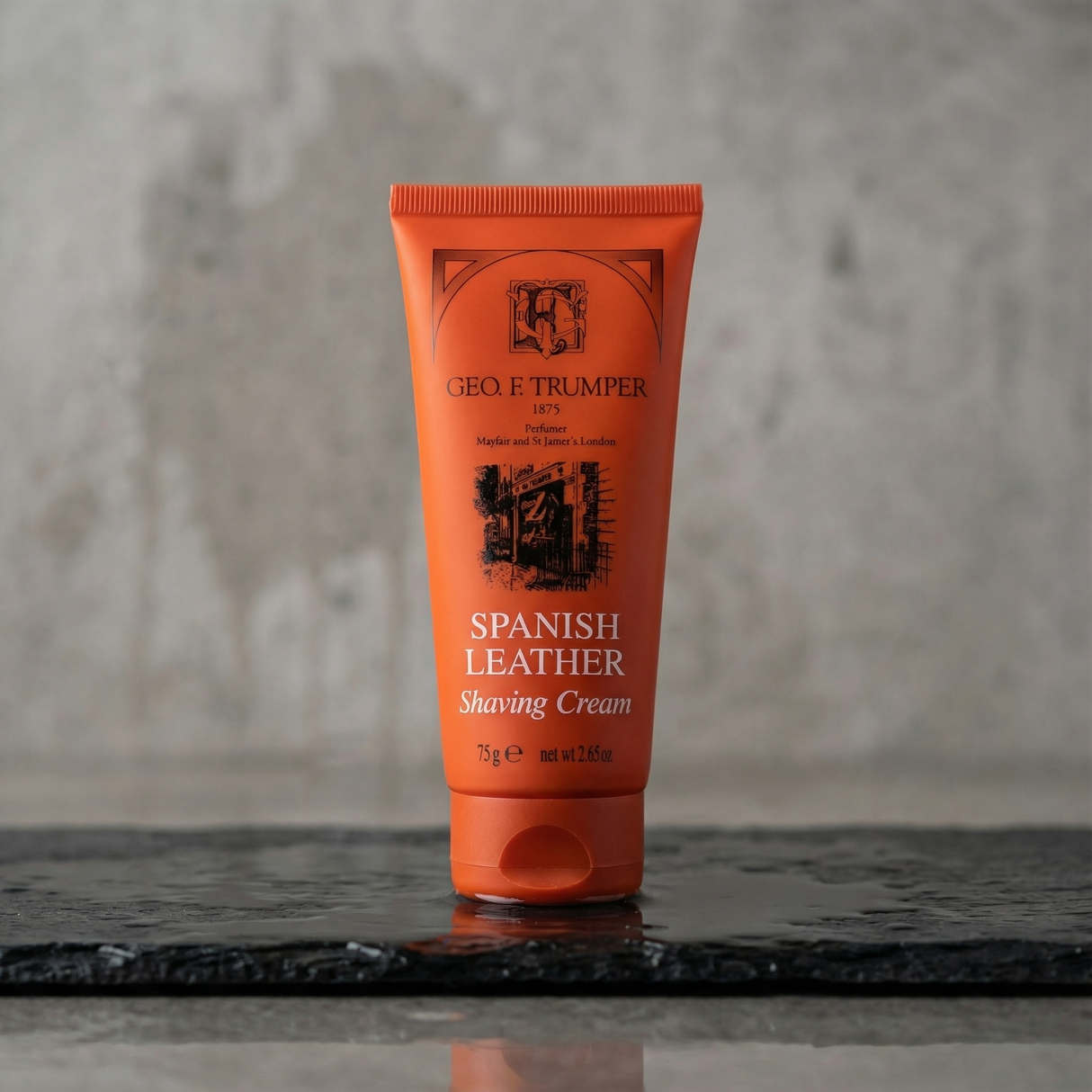 Geo F. Trumper barberkrem i tube - Spanish Leather