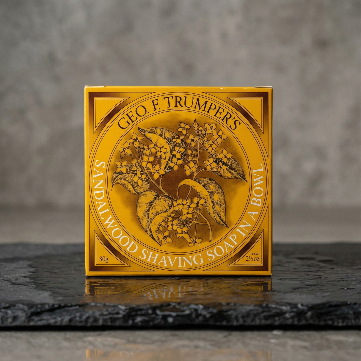 Geo F. Trumper barbersåpe i treskål