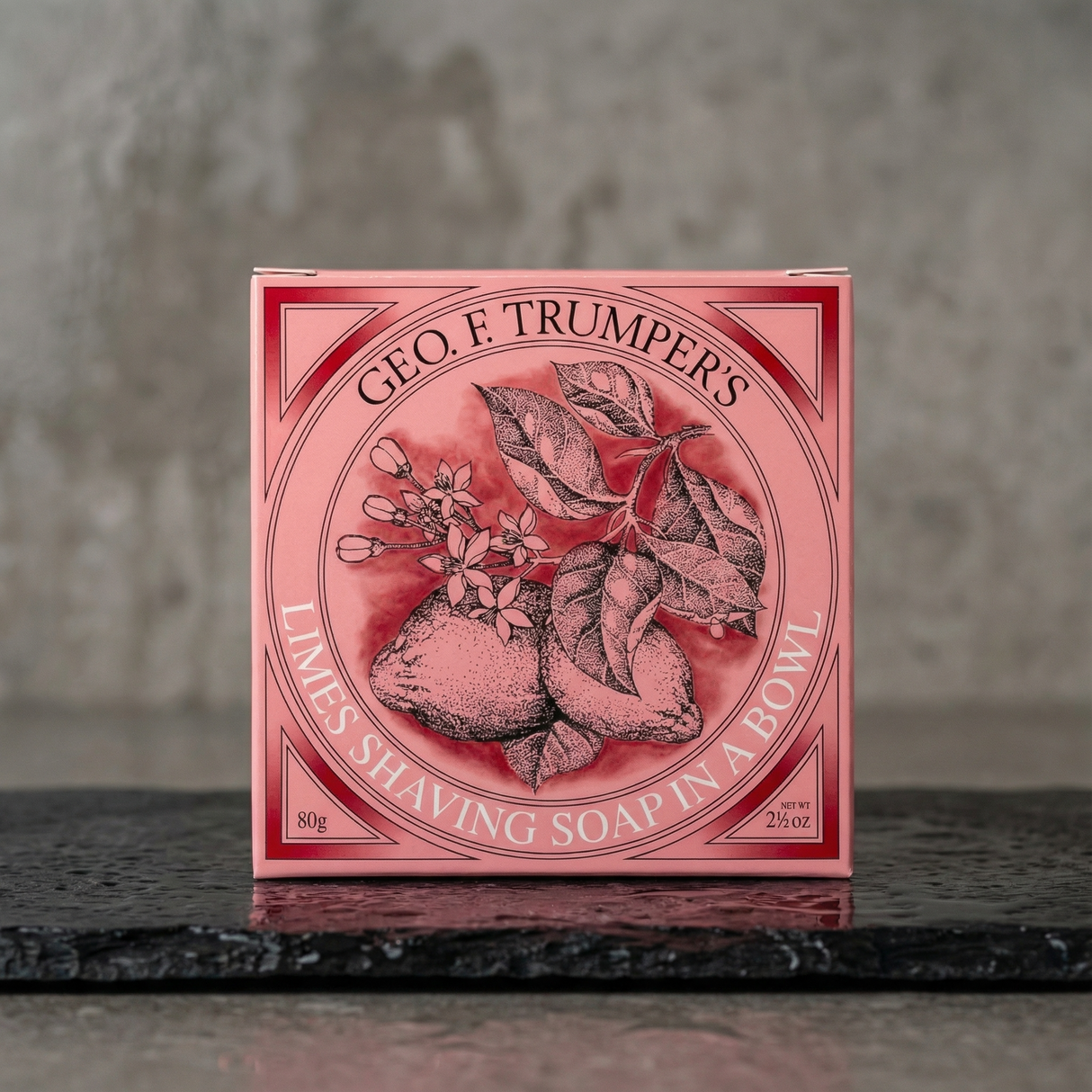 Geo F. Trumper barbersåpe i treskål