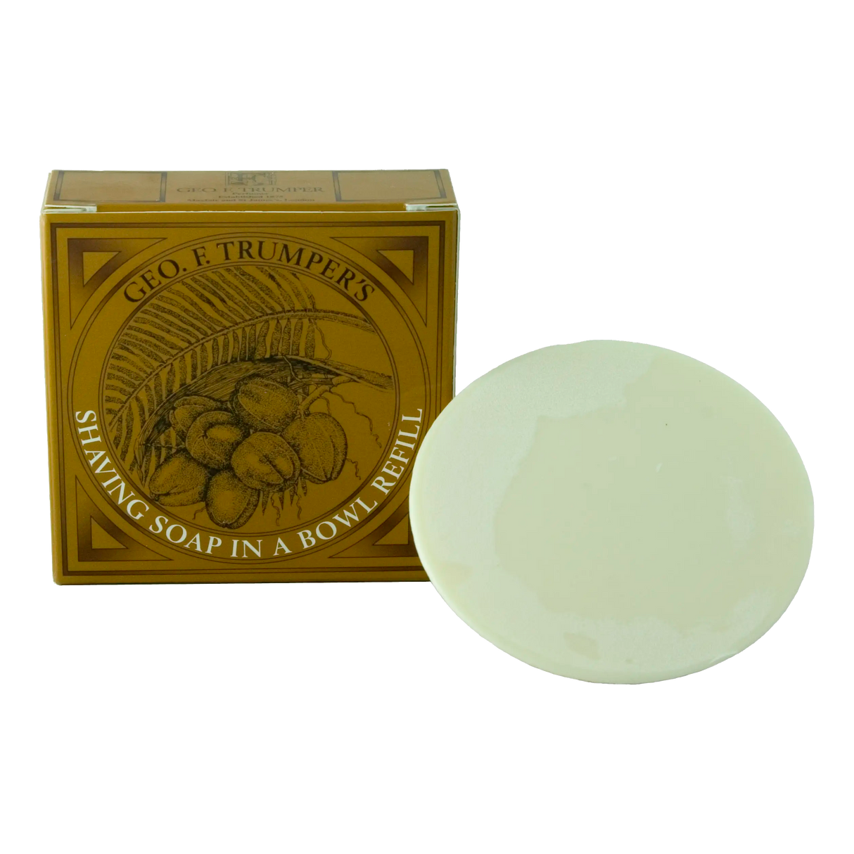 Geo F. Trumper barbersåpe refill - Kokosnøtt