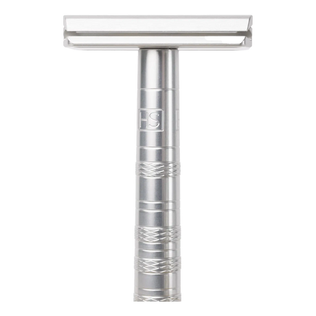 Henson Shaving AL13 barberhøvel med stativ og 100 barberblader
