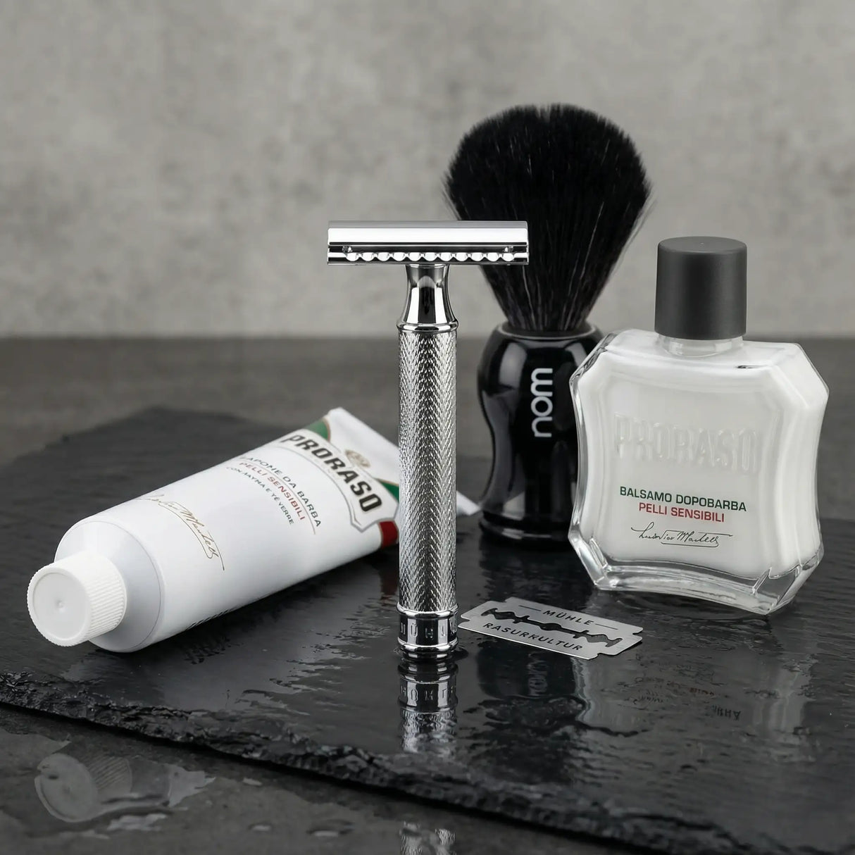 Introsett til tradisjonell barbering