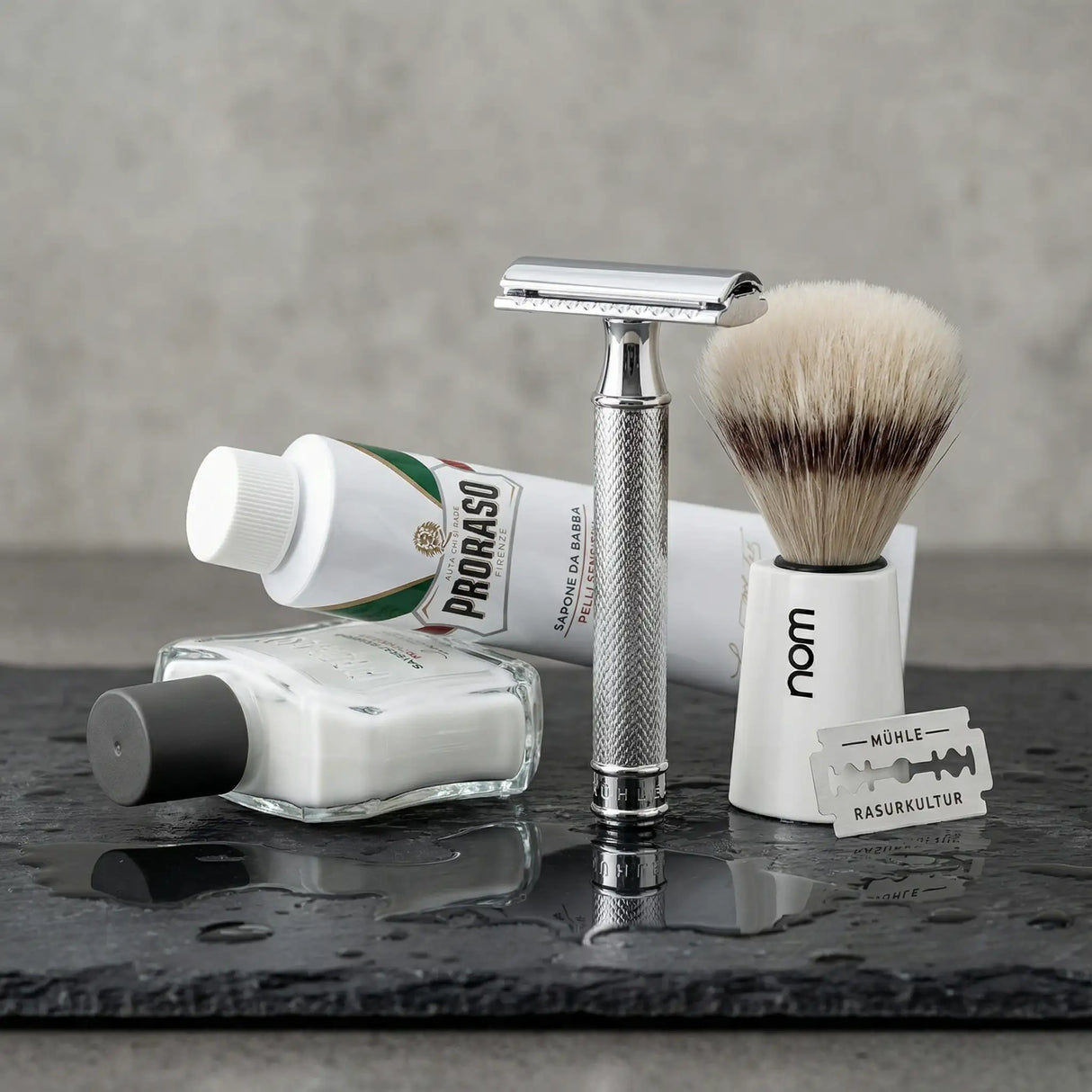 Introsett til tradisjonell barbering