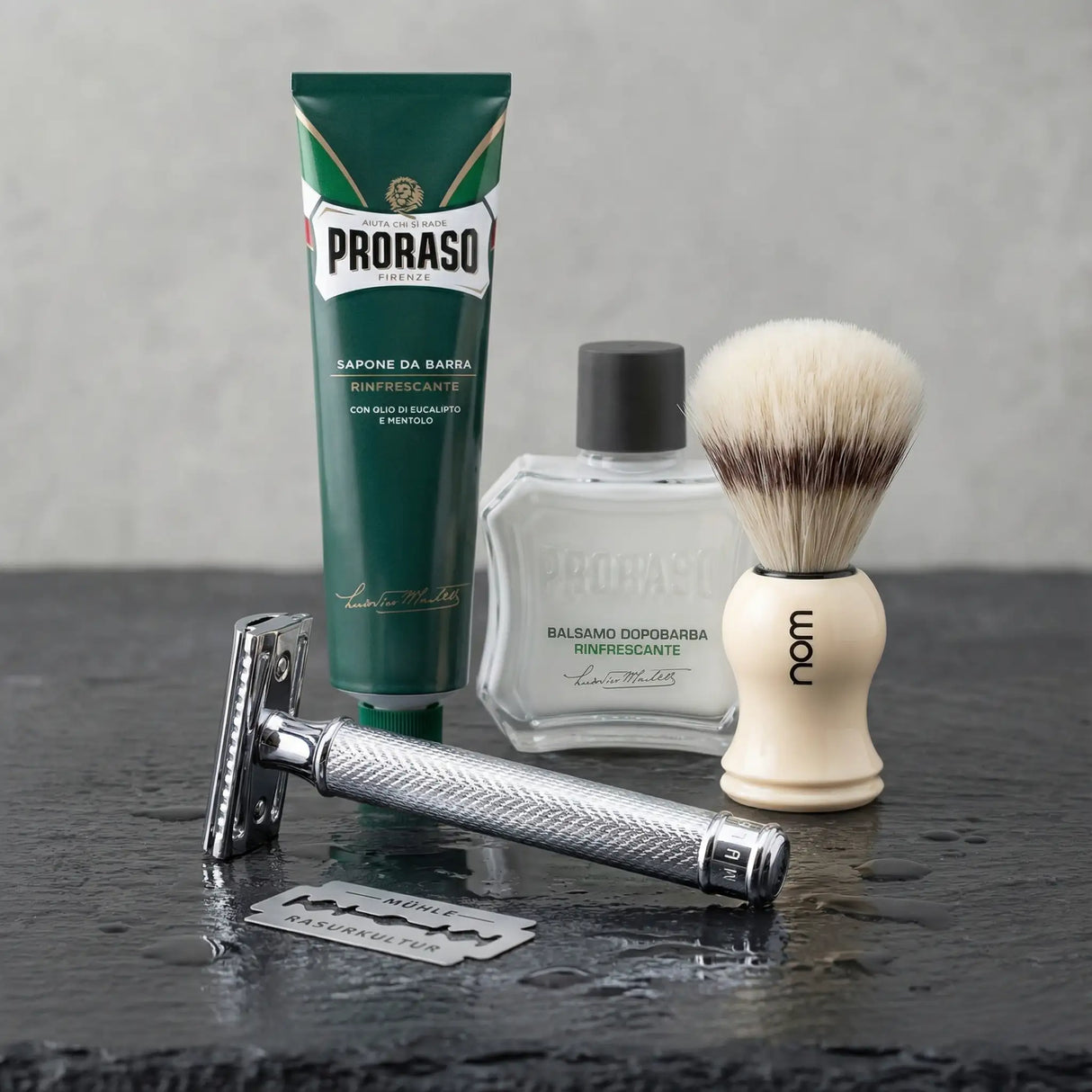 Introsett til tradisjonell barbering