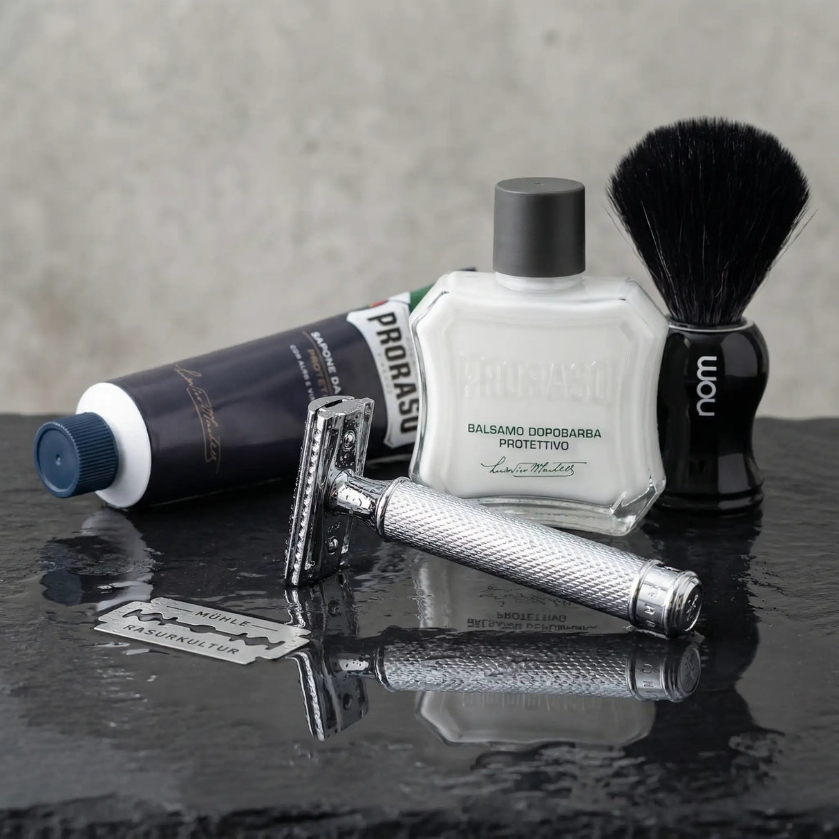 Introsett til tradisjonell barbering