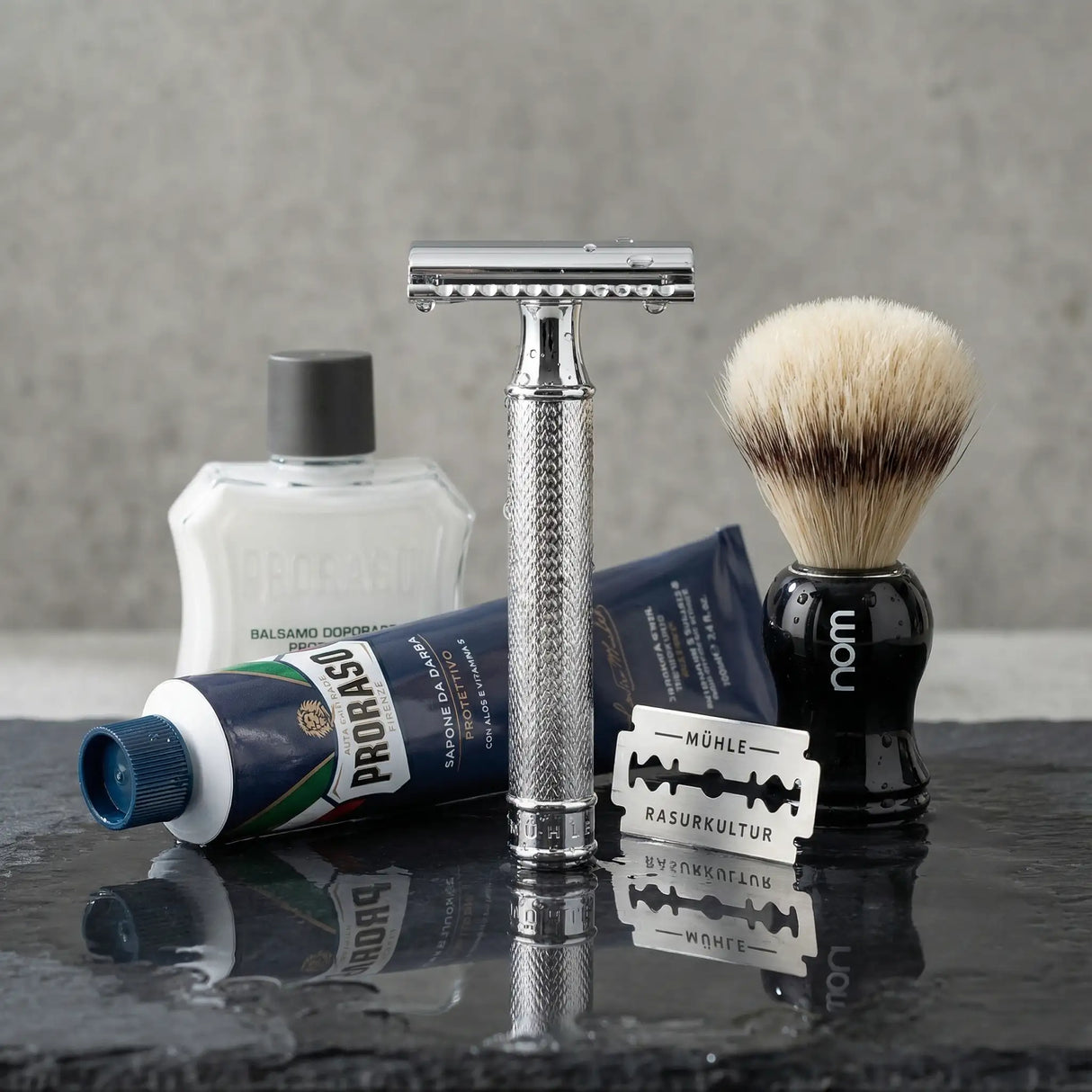 Introsett til tradisjonell barbering