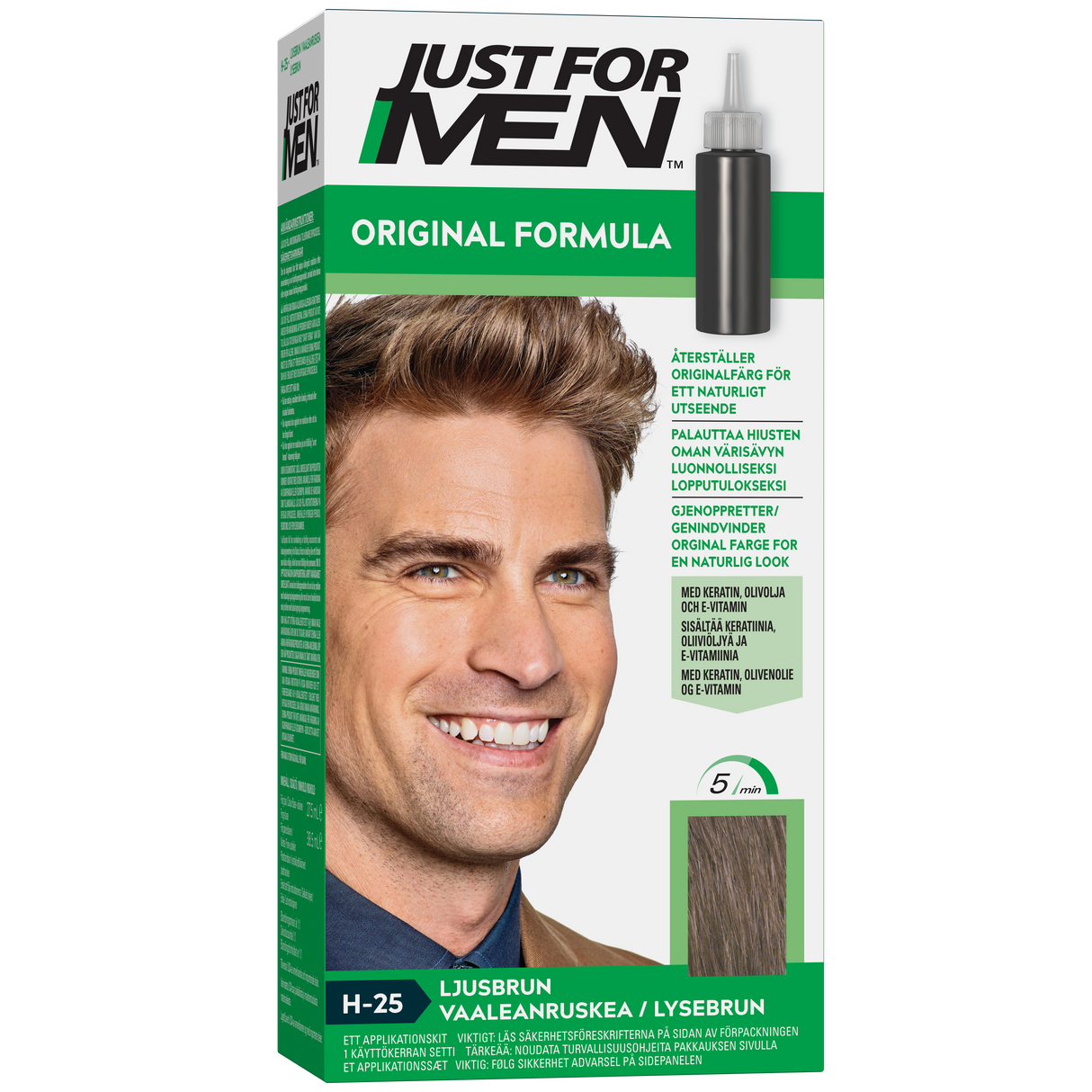 Just For Men Original Formula hårfarge Lysebrun