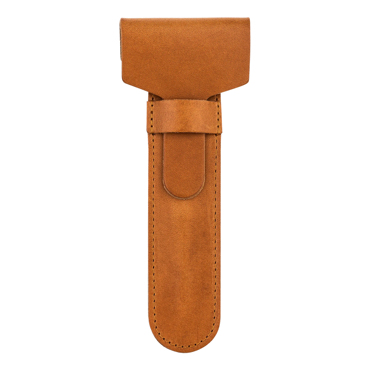 Læretui til Merkur tradisjonell barberhøvel Brun