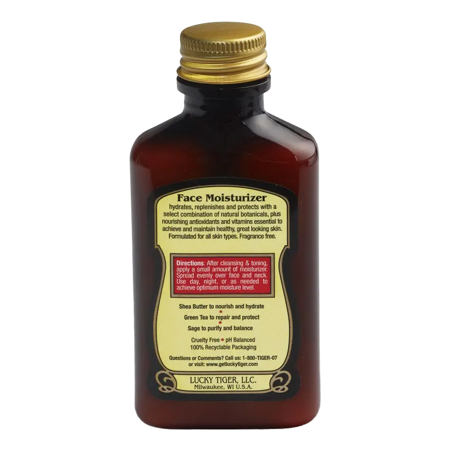 Lucky Tiger Face Moisturizer