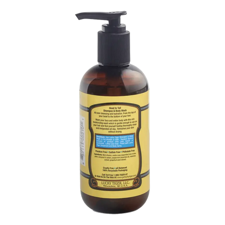 Lucky Tiger Head To Tail Peppermint Sjampo & Body Wash