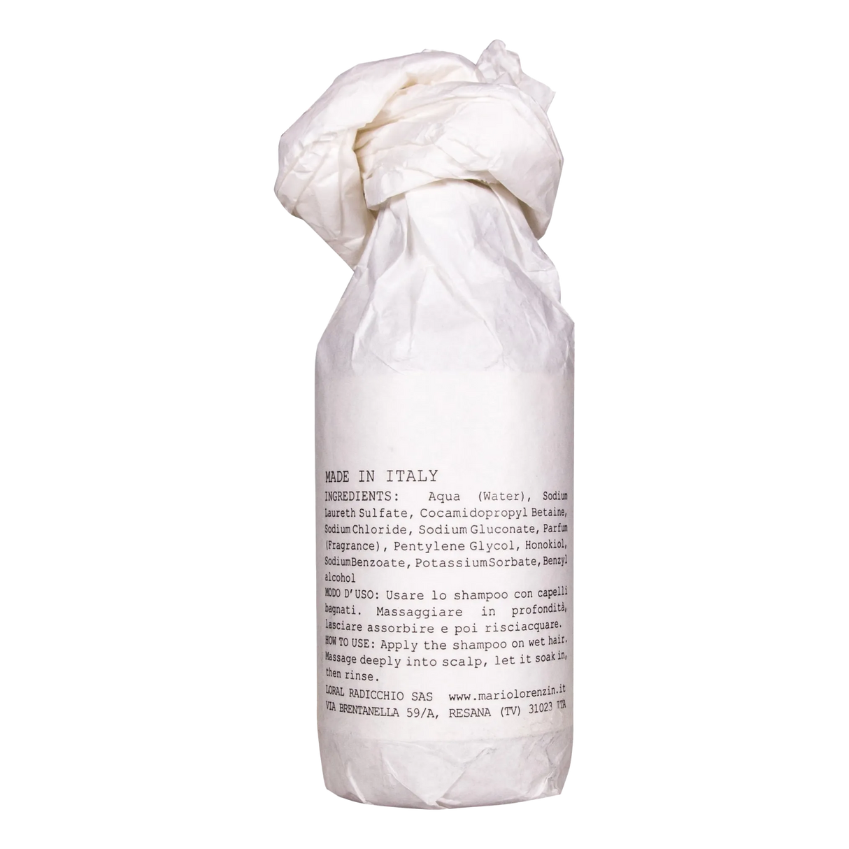 Mario Lorenzin 1975 Bellezza sjampo for henne