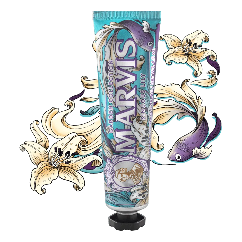 Marvis tannkrem Sinuos Lily