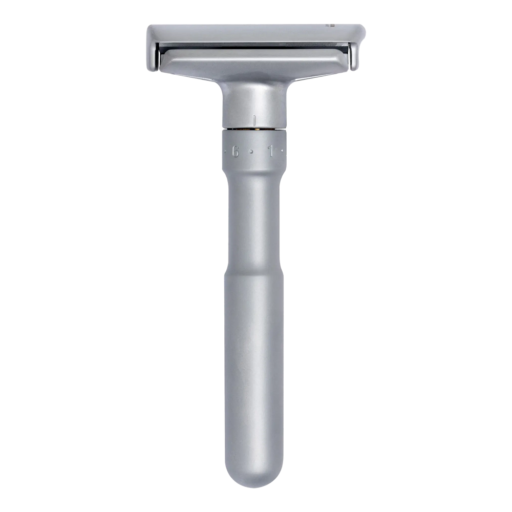 Merkur Futur tradisjonell barberhøvel - Matt krom