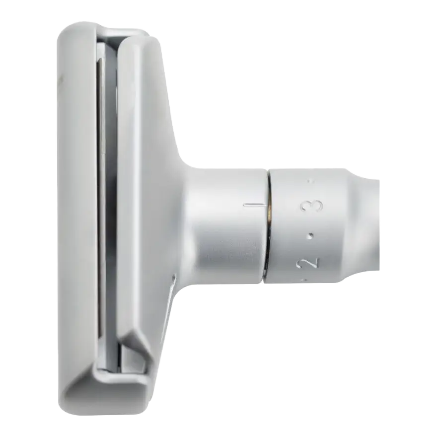 Merkur Futur tradisjonell barberhøvel - Matt krom