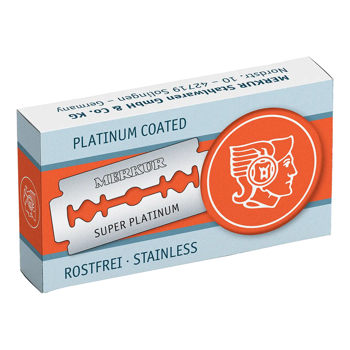Merkur Super Platinium barberblader 10-pakning