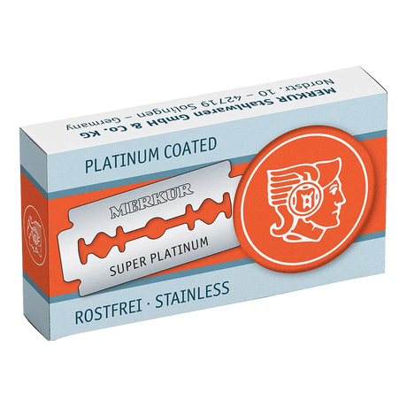 Merkur Super Platinium barberblader 10-pakning