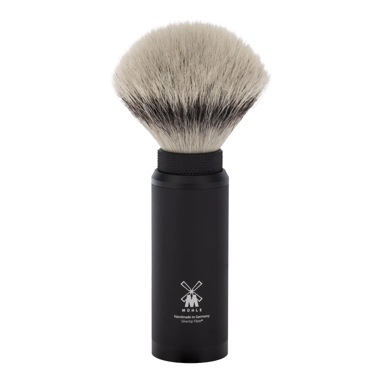 Mühle Silvertip Fibre reisebarberkost aluminium