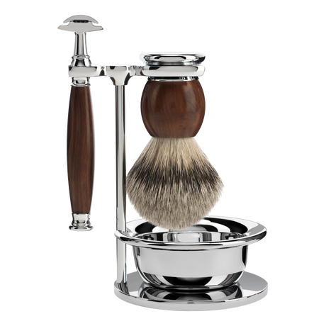 Mühle Sophist barbersett 4 deler Jerntre