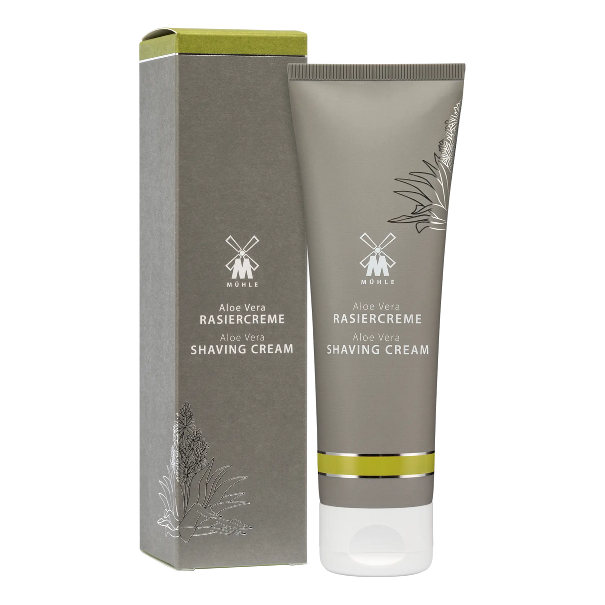 Mühle barberkrem i tube Aloe vera