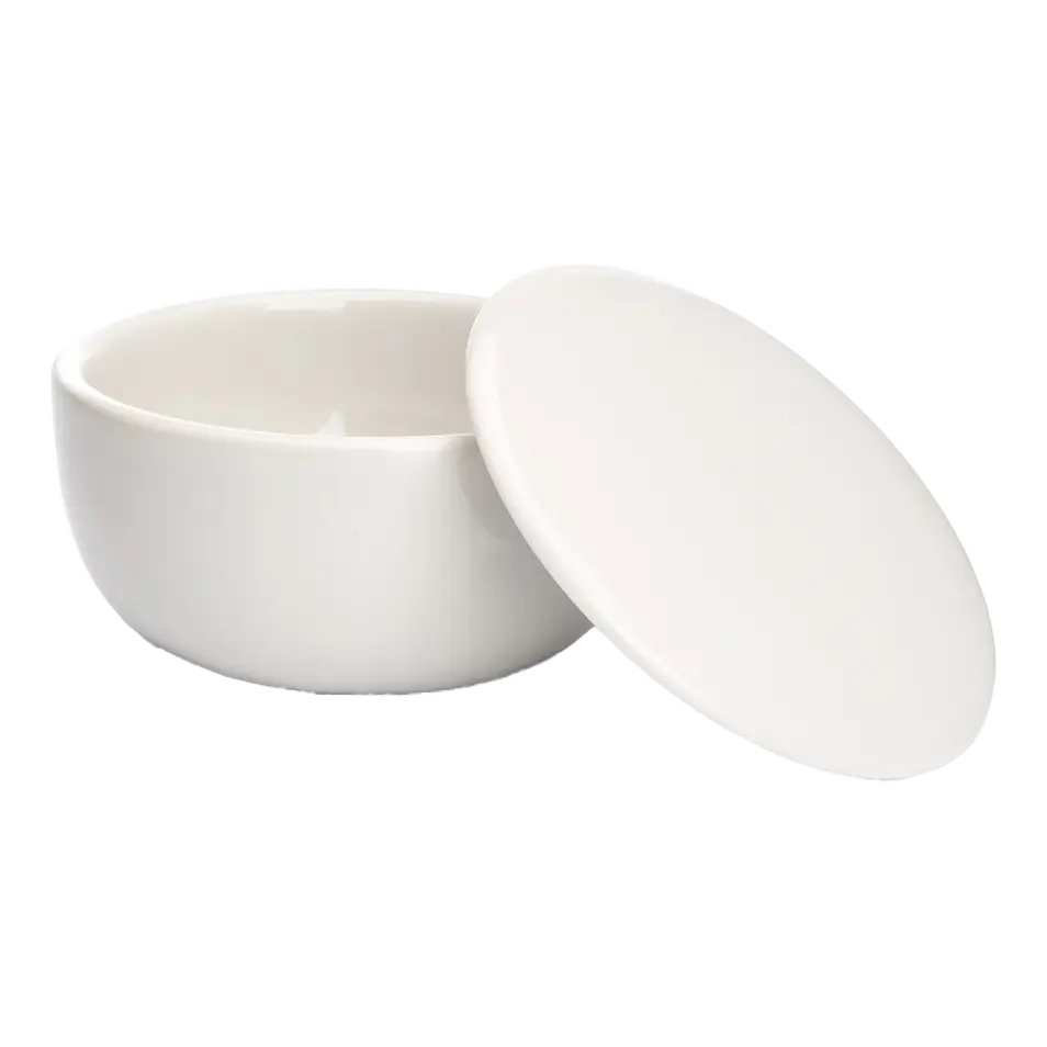 Mühle barbersåpe i porselenskål - Aloe vera