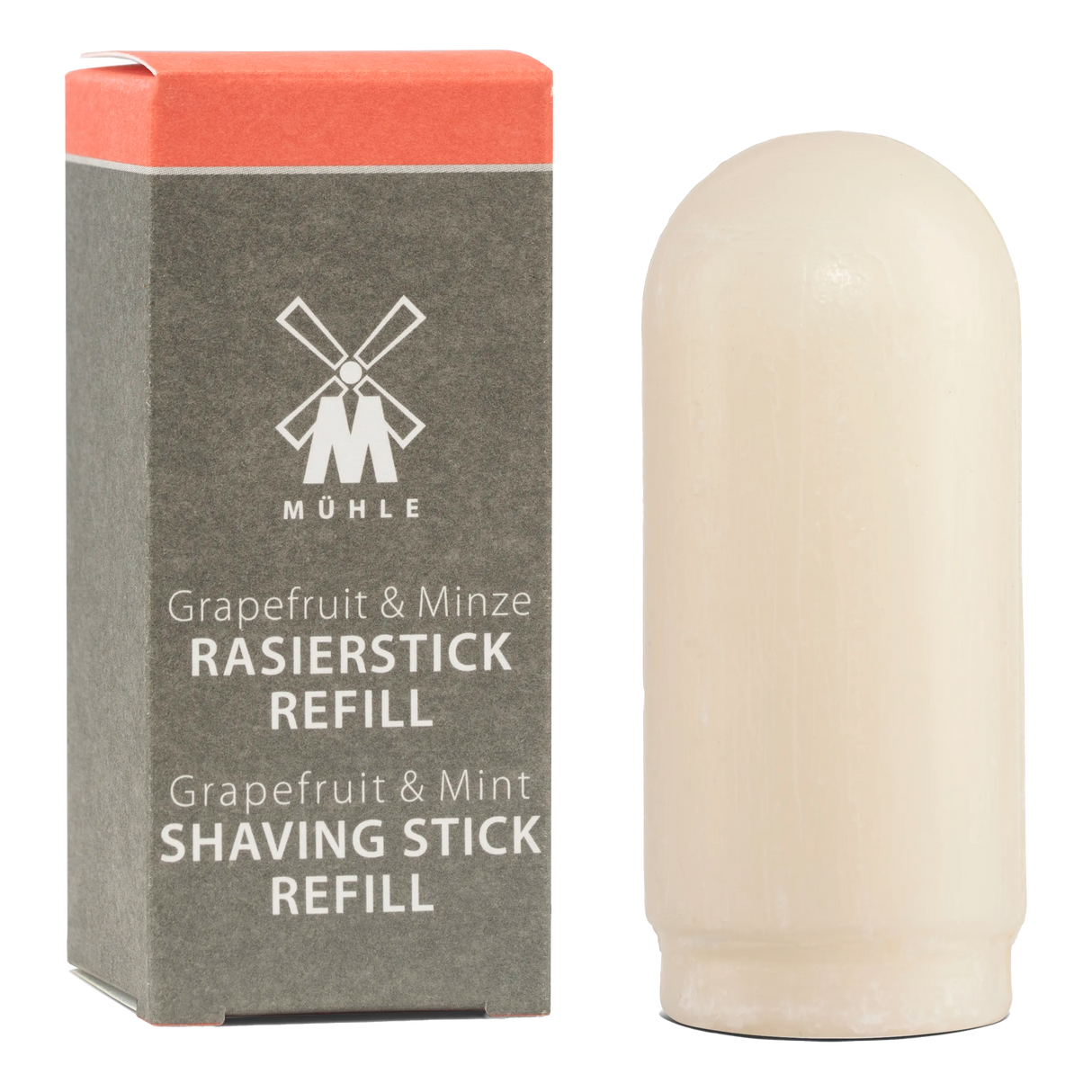 Mühle barbersåpe på stick - Refill Grapefrukt & Mynte