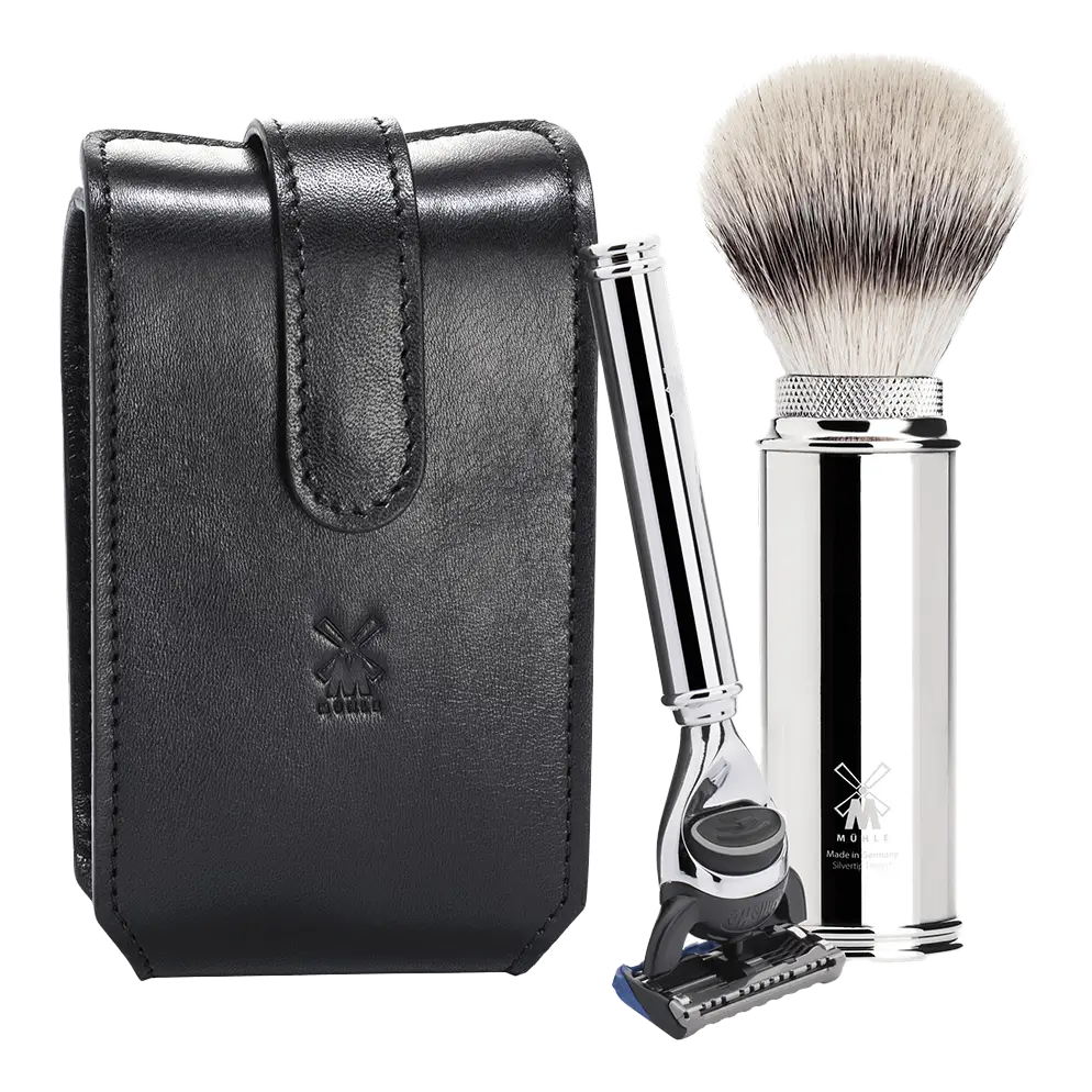 Mühle reisesett med fusionhøvel Sort